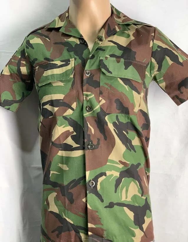 Camisa Militar de Camuflaje