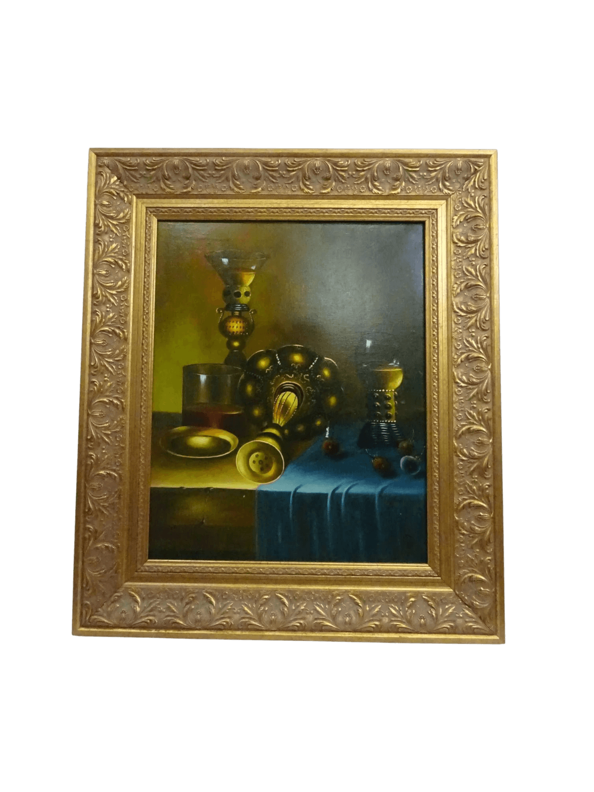 cuadro bodegon candelabros de meggen