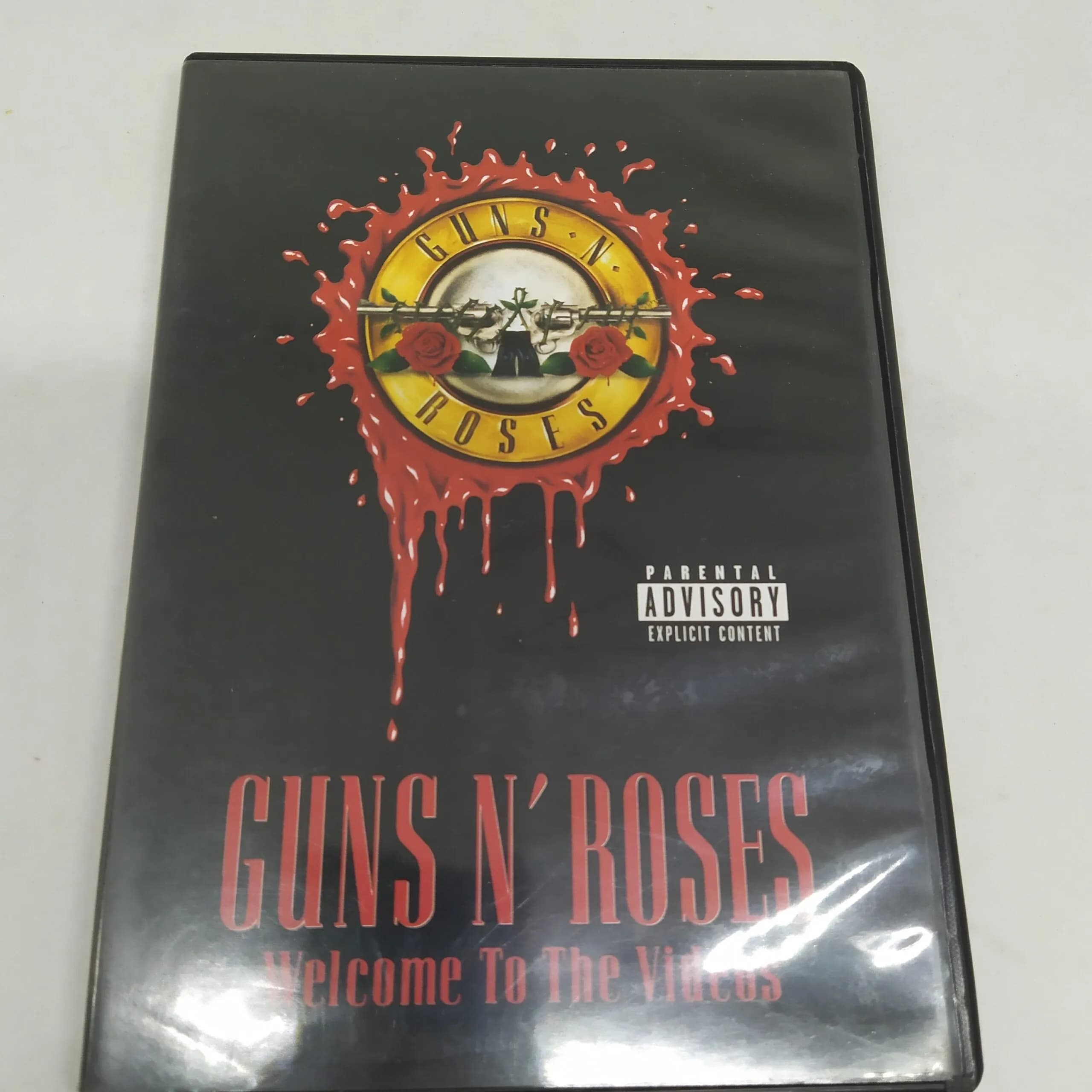 CD guns &amp; roses welcome to the videos 1988