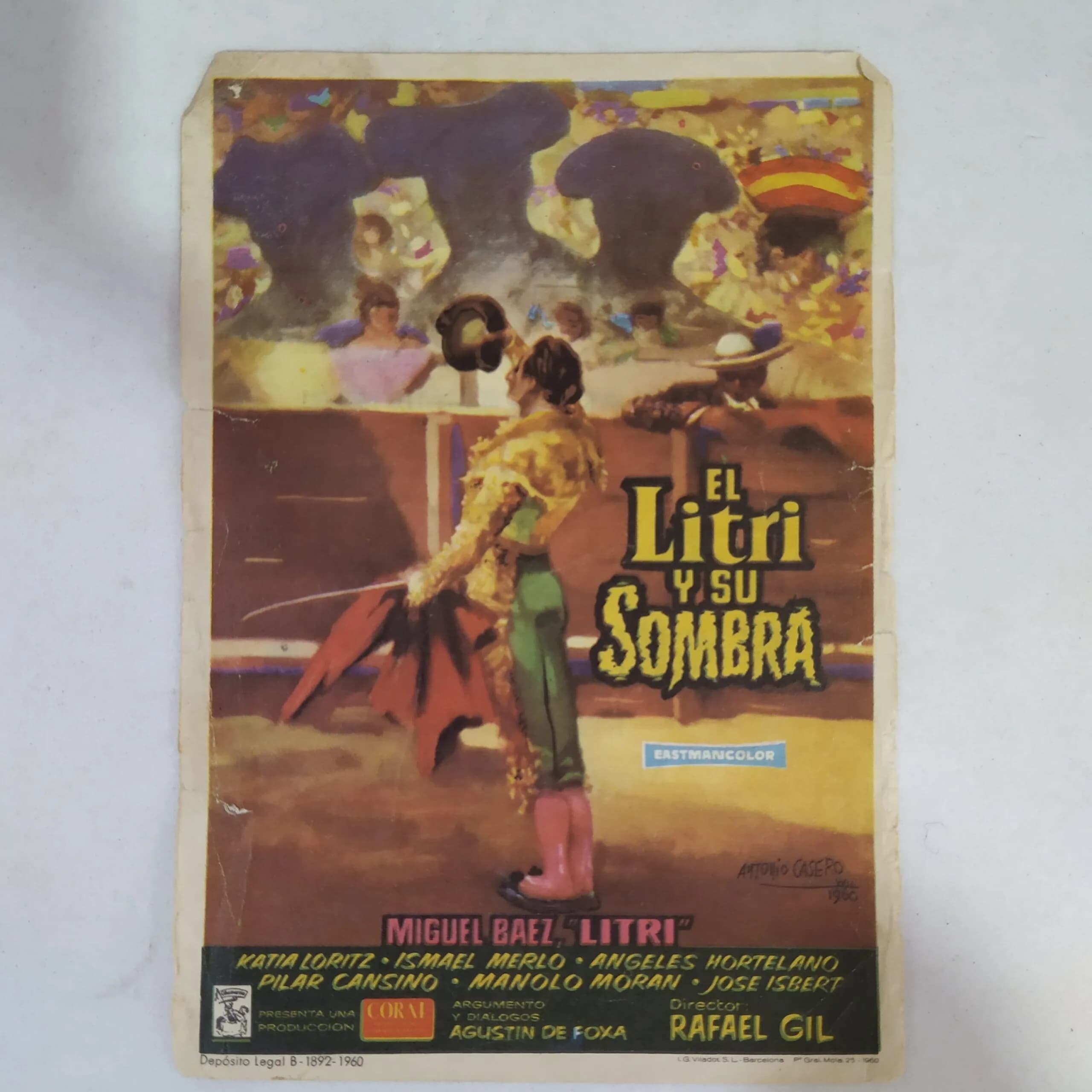 Afiche cine: el litri y su sombra