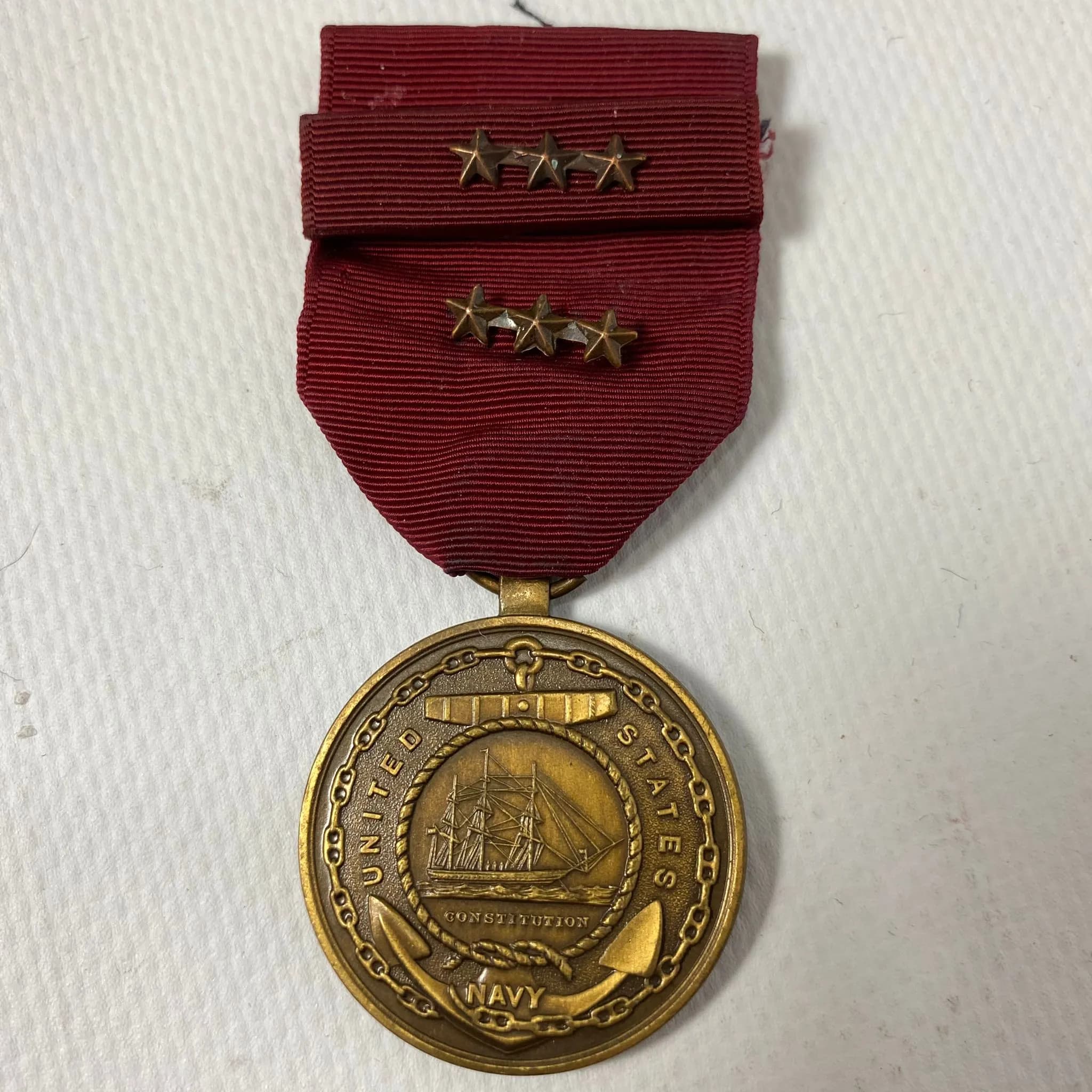 Medalla USA constitución naviera