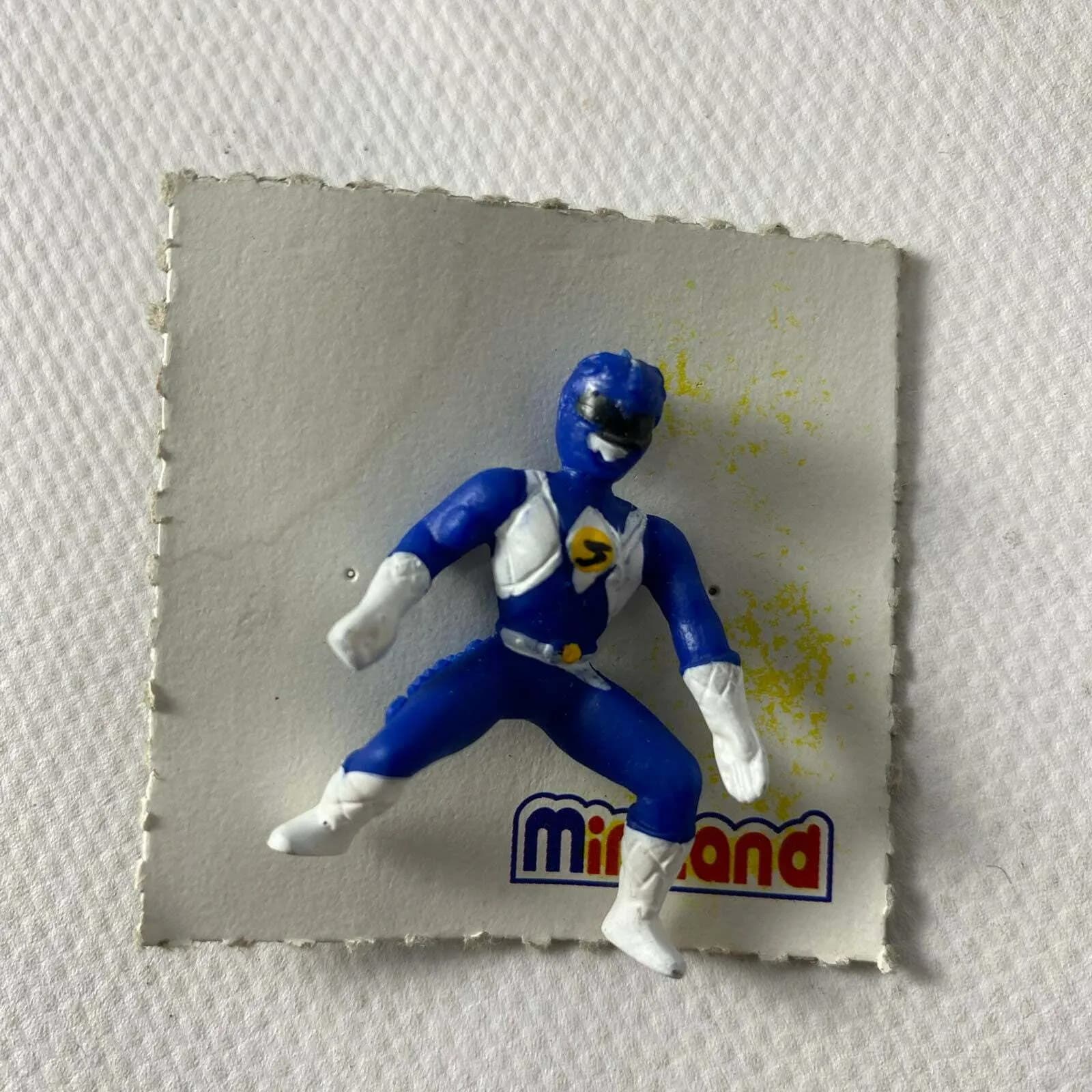 Power Ranger azul (muñeco PVC )