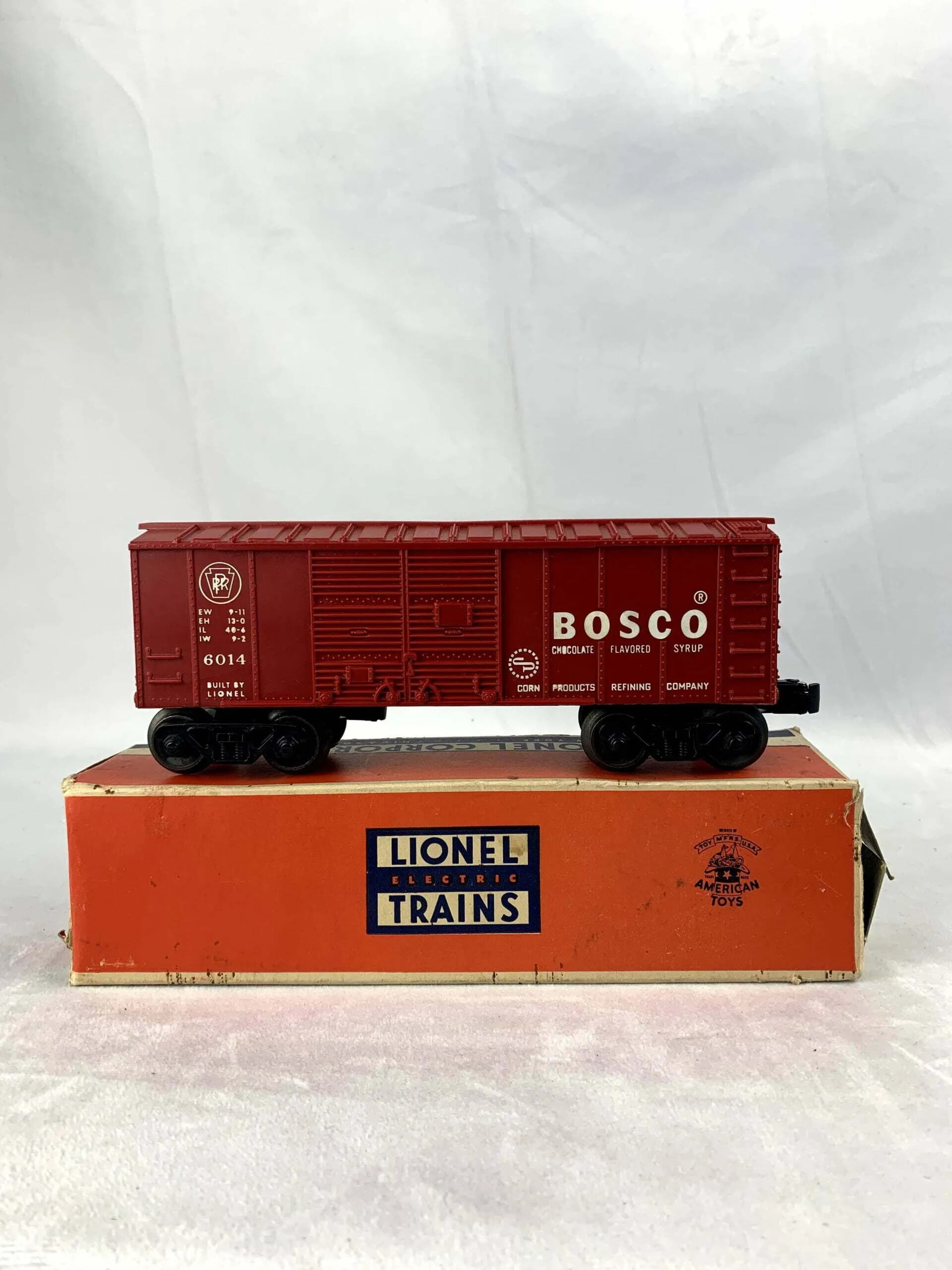 Vagon Tren Bosco Rojo Lionel Liness