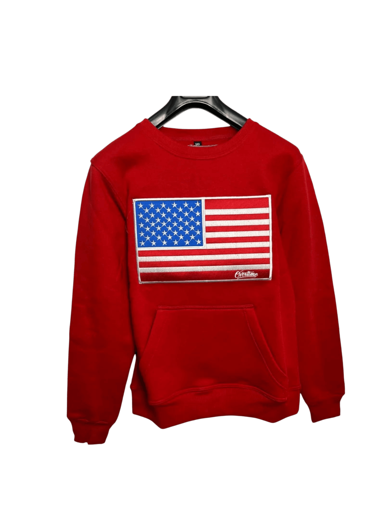 Sudadera Roja US Bandera Overtime