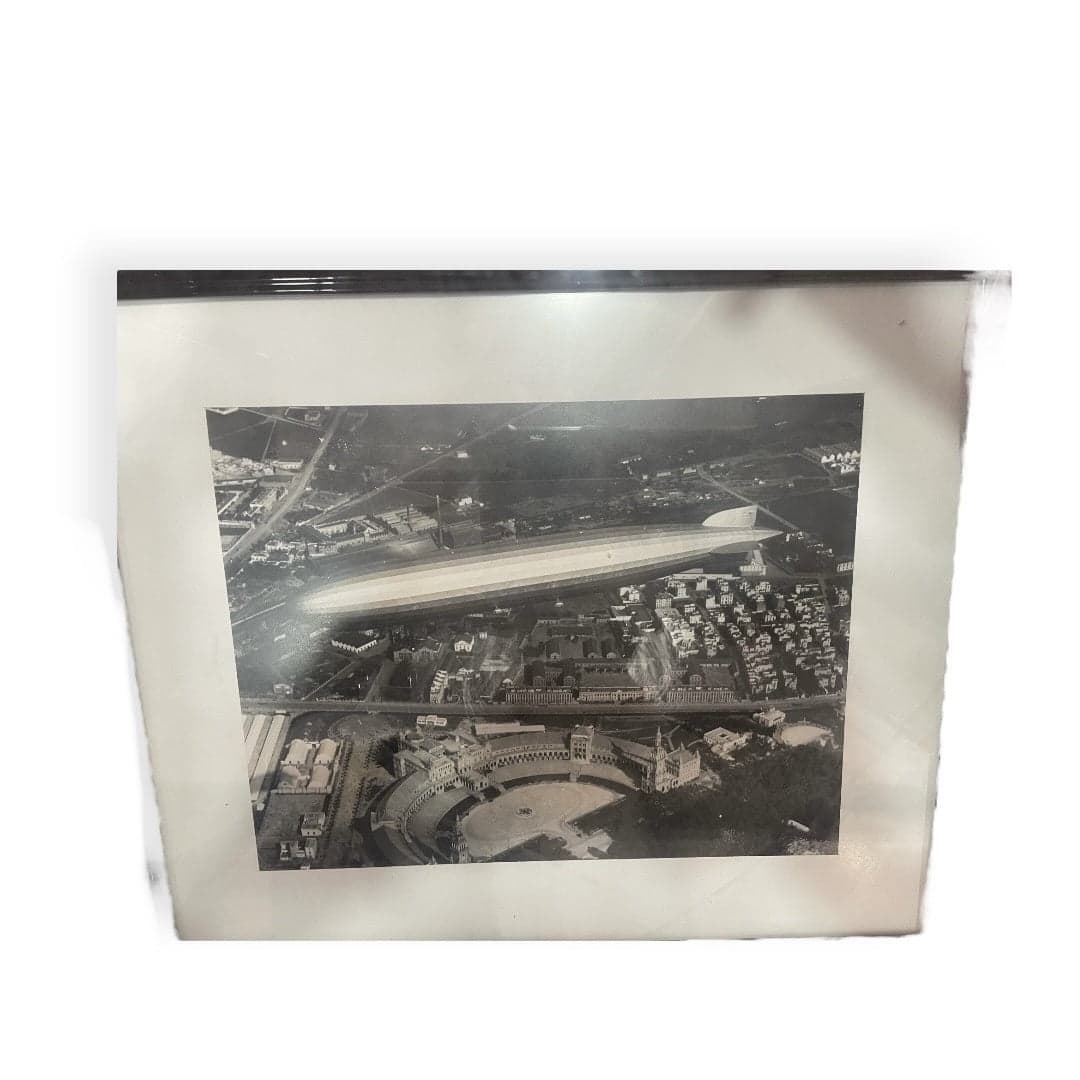 Fotografia Graf Zeppelin Sobre Sevilla 1929