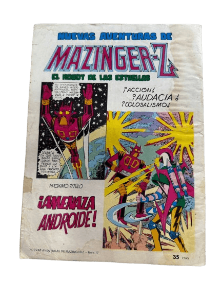 MazingerZ - Cómic - Año 1979