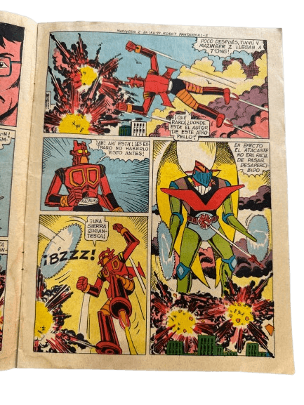 MazingerZ - Cómic - Año 1979
