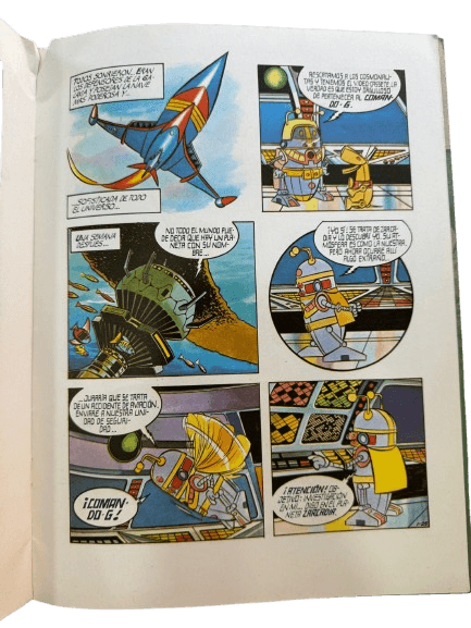 COMIC- TEBEO- LA BATALLA DE LOS PLANETAS