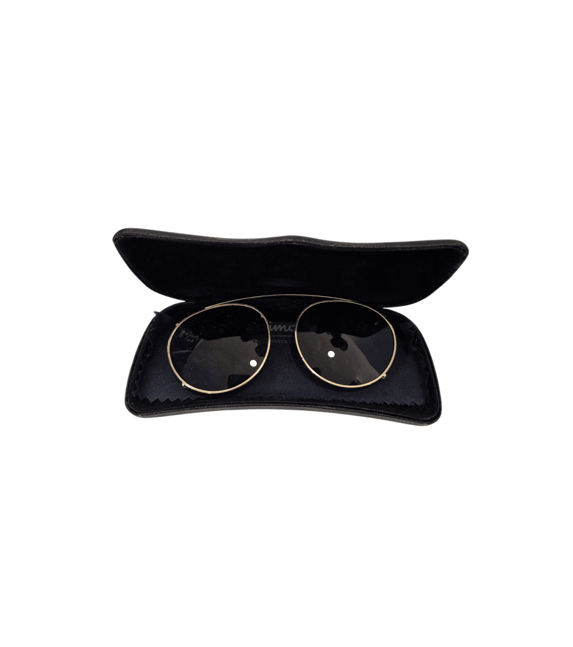 Soporte de gafas de sol vintage con estuche Massimo Dutti