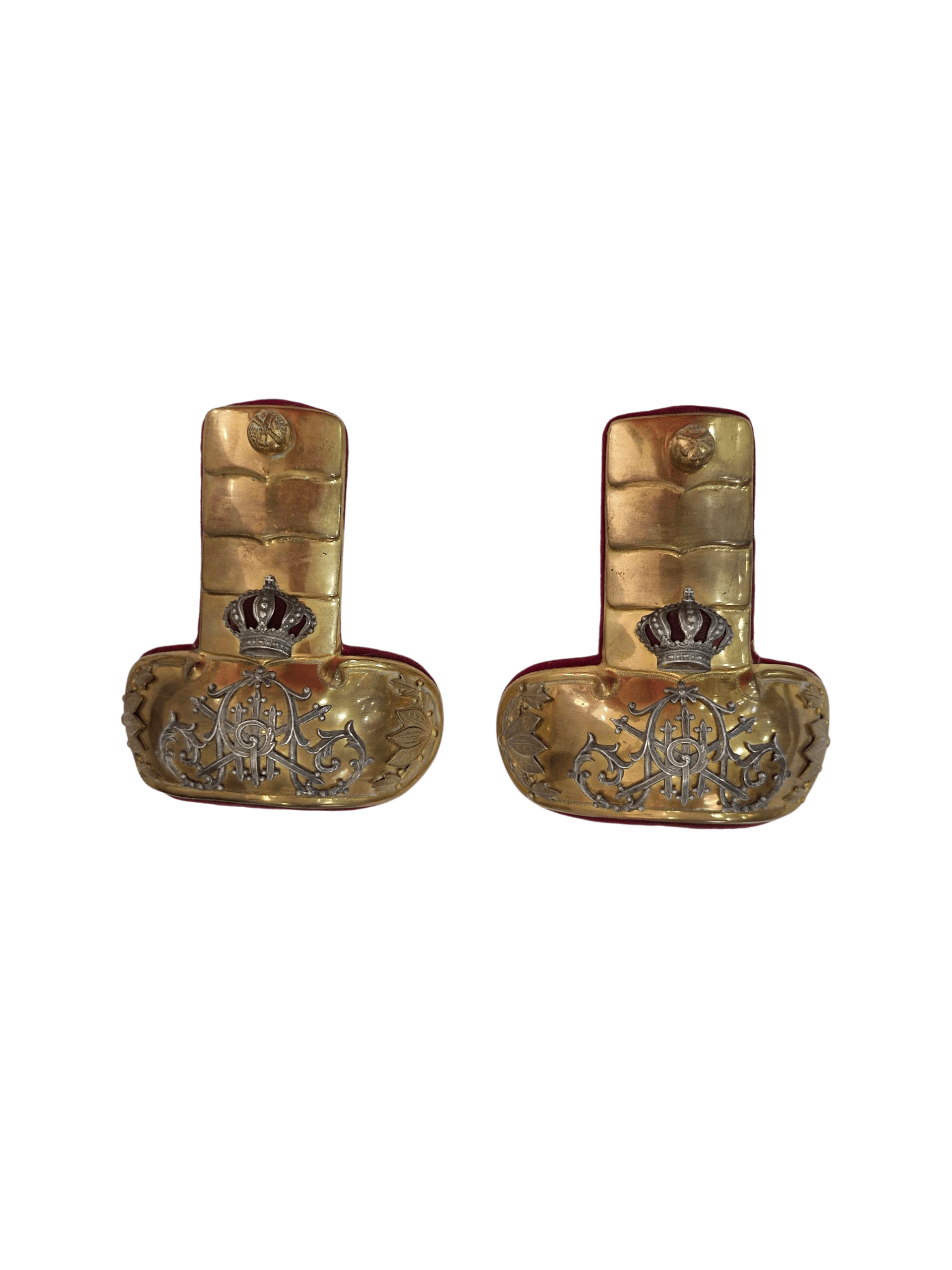 Charreteras de gala para oficial de infantería