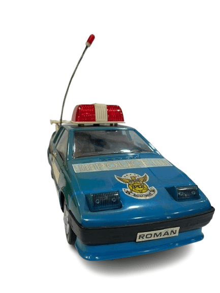 Coche de Policía Vintage Roman Bumper Car - Juguete Retro
