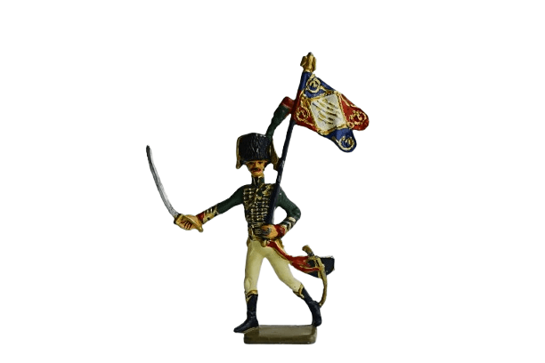 Figura Oficial abanderado de caballería ligera