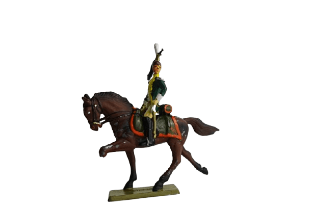 Figura Soldado de infantería ligera en avance con fusil