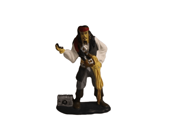 Figura Capitán Jack Sparrow de Juguete