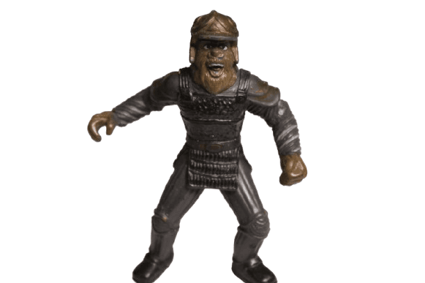 Figura Simio Soldado de Juguete