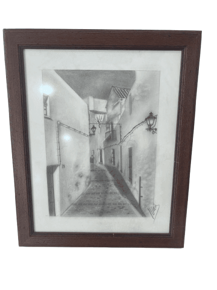 Cuadro de Callejón Tradicional