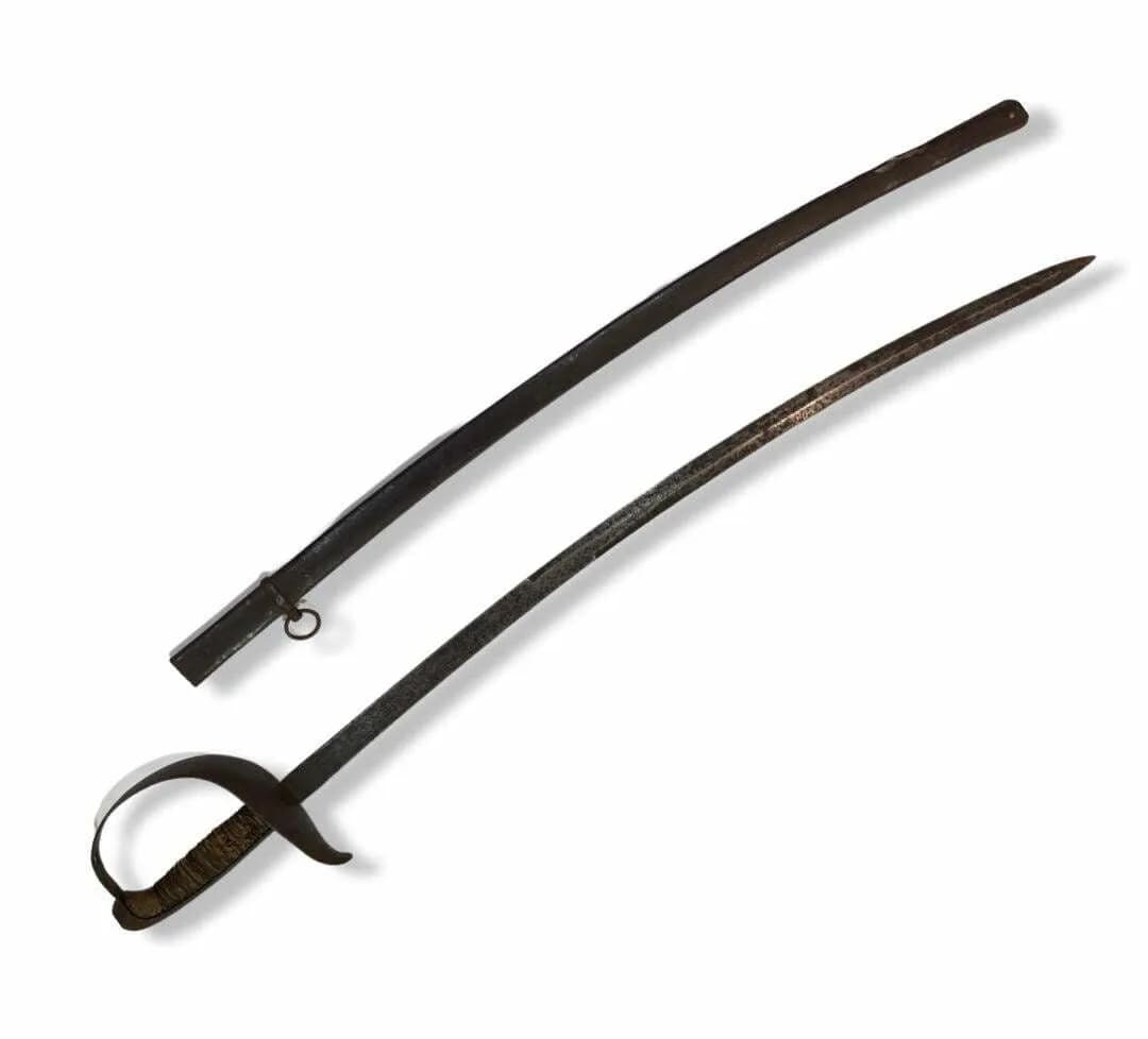 Sable de gala militar, siglo XVIII con funda 1820