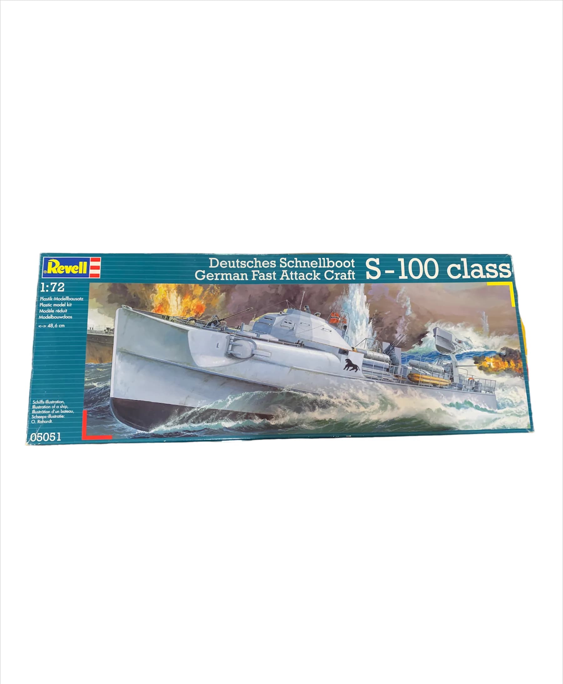 Maqueta Deutsches Schnellboot German Fast Attack Craft S-100 class Escala 1:72