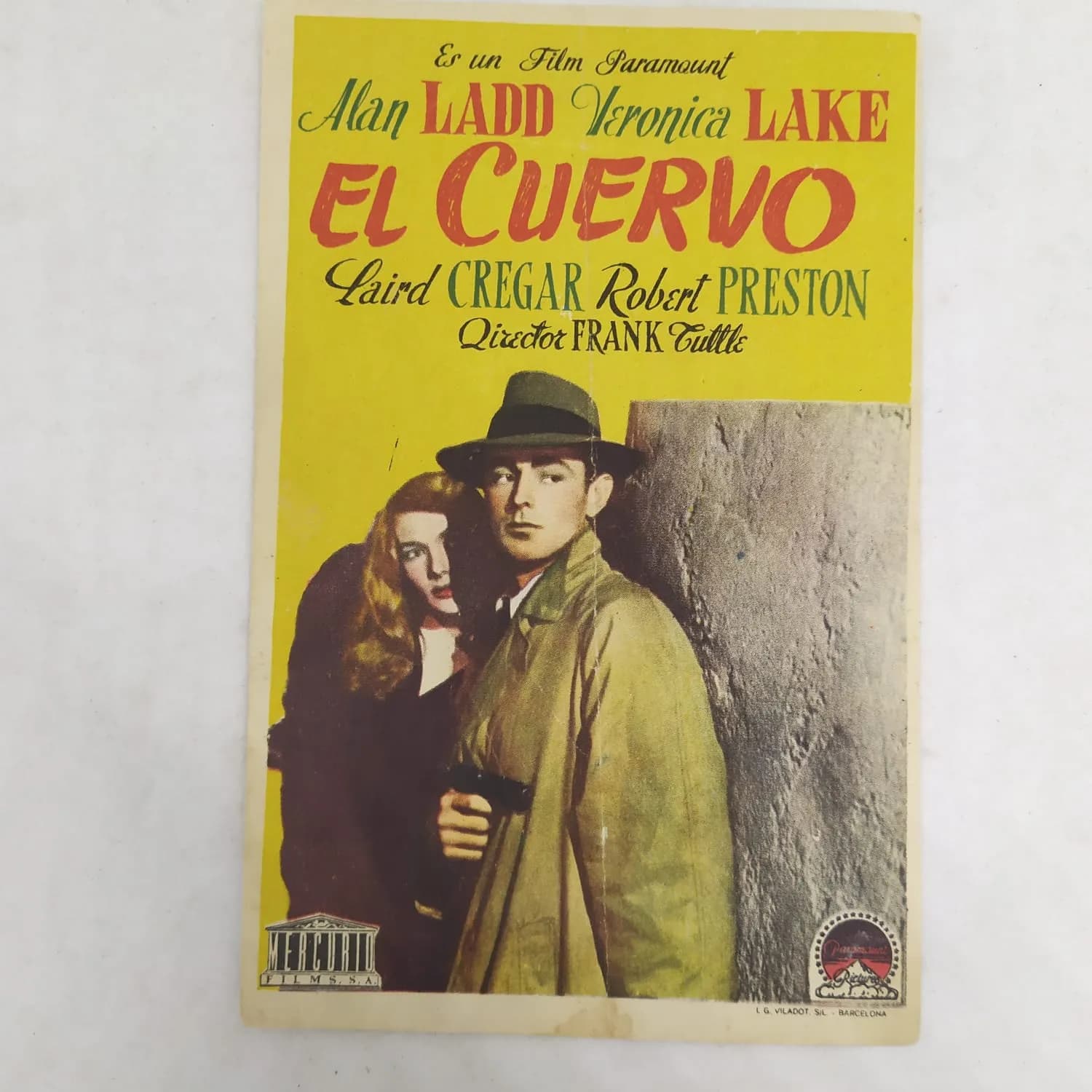 Afiche el cuervo 1963