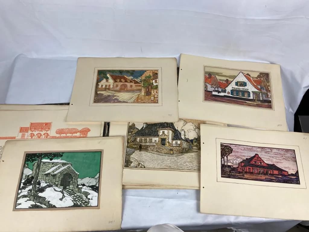 Charles Letrosne - Murs et toits