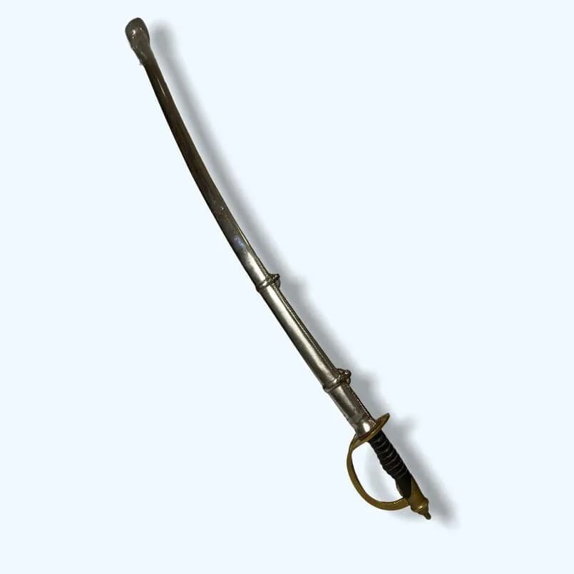 Sable de caballería pesada 1860. Guerra civil americanaGuerra de secesión o Francés