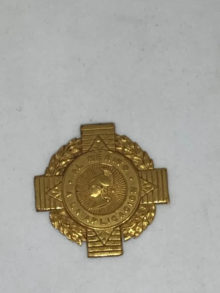 MEDALLA AL MERITO Y LA APLICACIÓN ESPAÑOLA