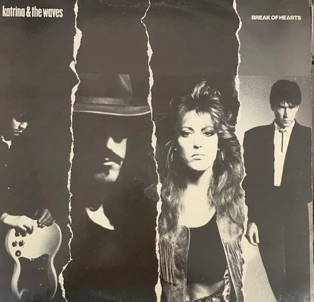 KATRINA & THE WAVES BREAK OF HEARTS LP