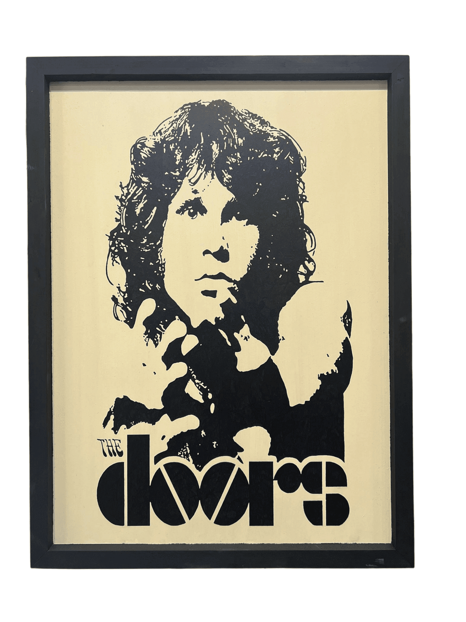 Cartel de madera The Doors