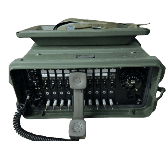 NEW ERICSSON FALTTELEFONVX 10DL MILITARY CAMPAIGN TELEPHONE EXTRA