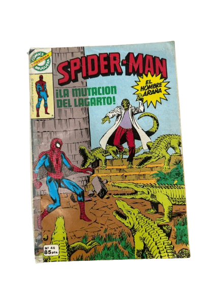 cómic- spiderman- hombre araña- tebeo
