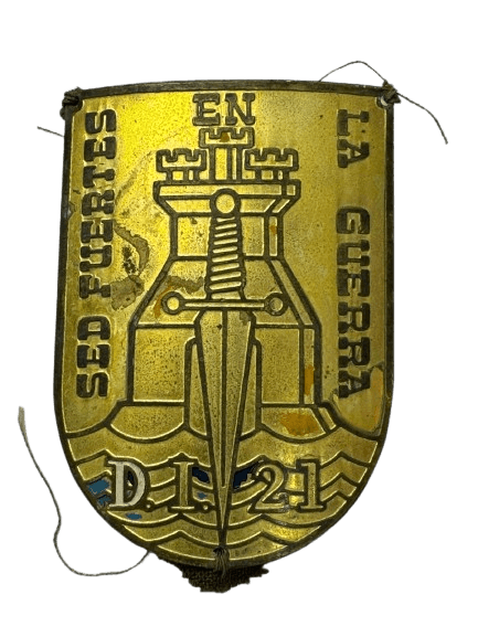 Placa de brazo de la division de infanteria 21