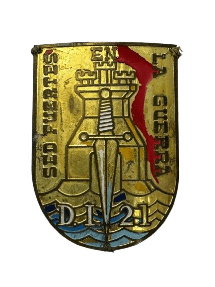 Placa de brazo de la division de infanteria n21