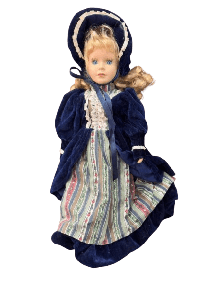 Muñeca antigua de porcelana