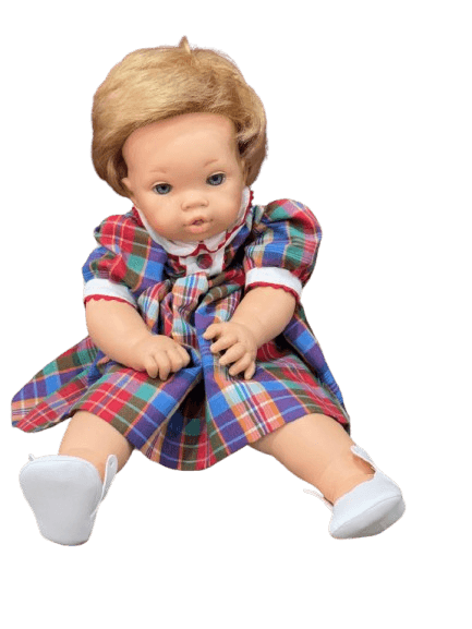 Muñeca antigua del taller de muñecas D'azucar