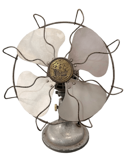 Ventilador Vintage AEG de Hierro