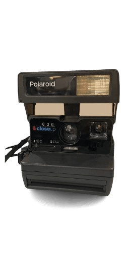 Cámara instantánea Polaroid 636 Closeup