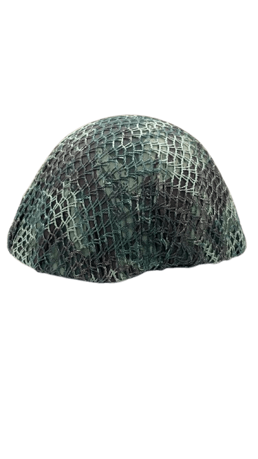 Casco Militar Vintage con Camuflaje