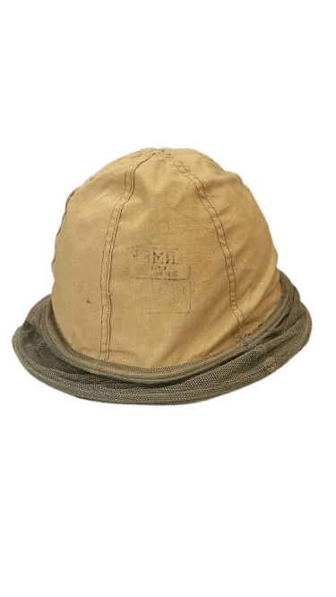 Casco Militar Vintage de Tela