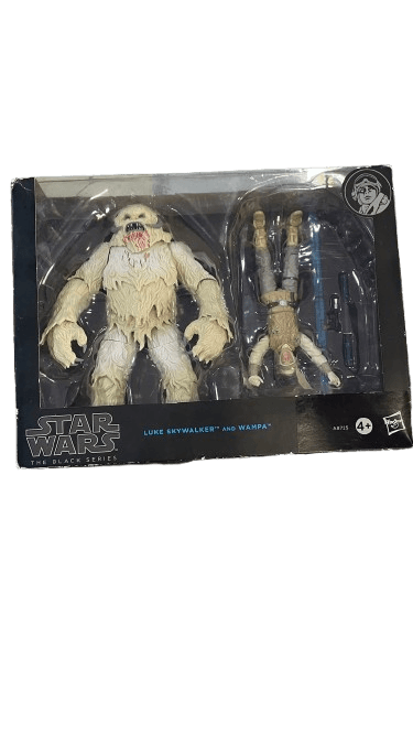 Set de figuras de acción de Luke Skywalker y Wampa