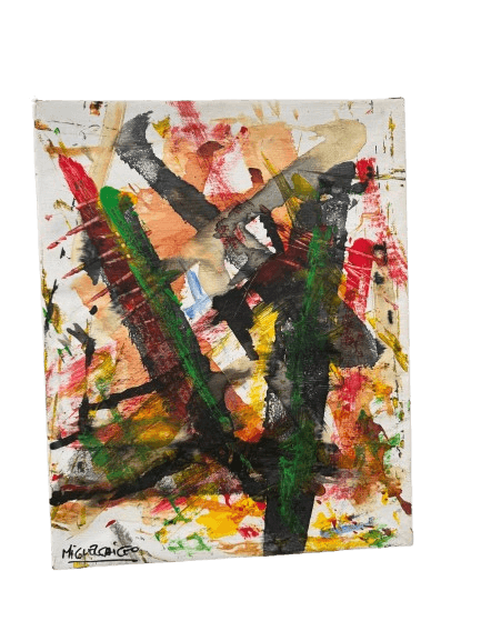 Pintura Energía en Movimiento Miguel Caiceo