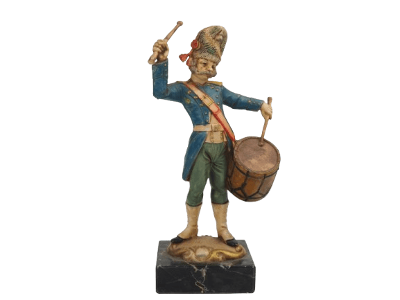 Figura de tambor mayor de la guardia
